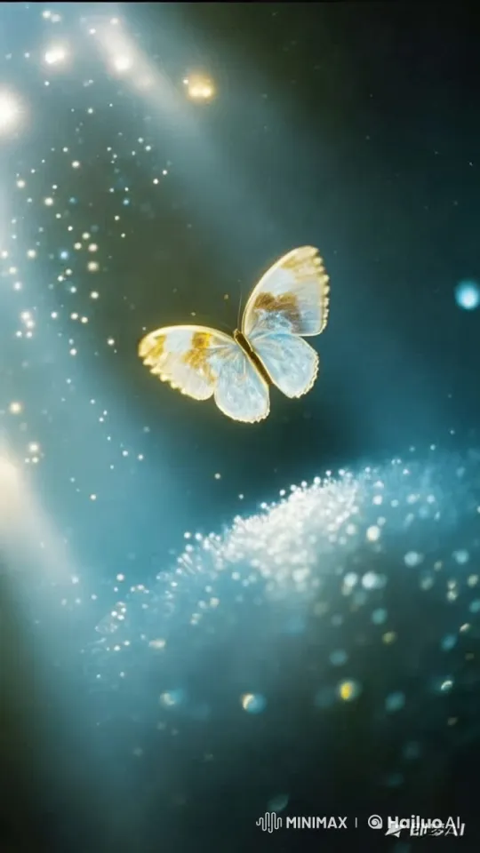 Magical Butterfly Dance in Ethereal Light Environment – AI Generated Video | Hailuo AI