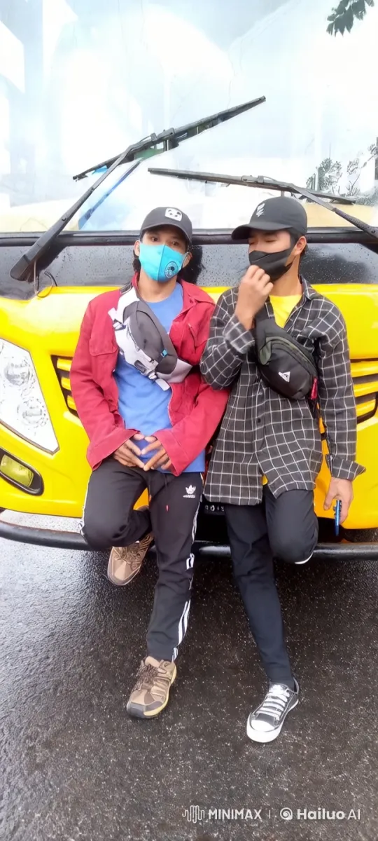 Dynamic Kung Fu Display by Two Young Men – AI Generated Video | Hailuo AI