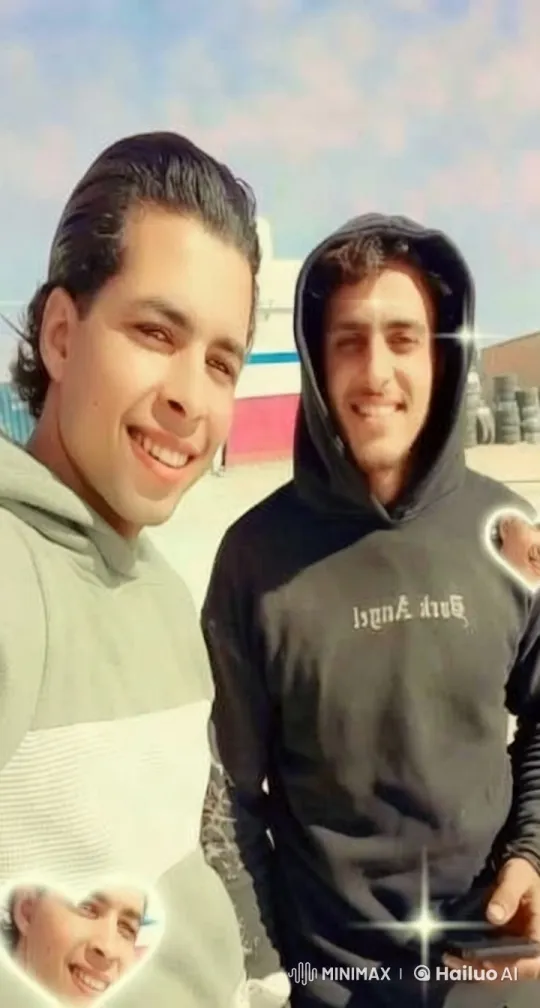 Two Friends Share a Joyful Moment Outdoors – AI Generated Video | Hailuo AI