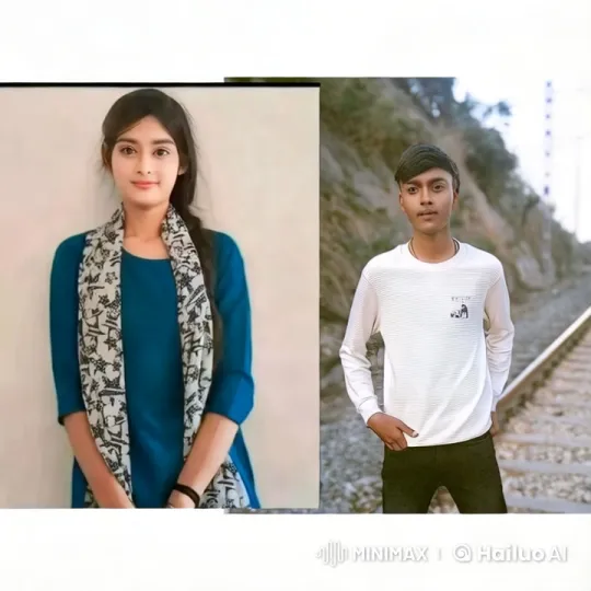 Intimate Moment Simulated with Split-Screen Close-Up – AI Generated Video | Hailuo AI