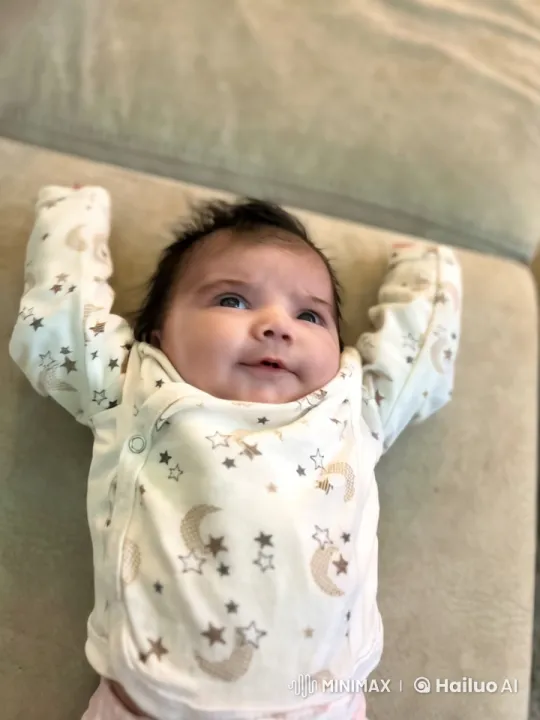Baby Kungfu Fighter on Beige Couch – AI Generated Video | Hailuo AI