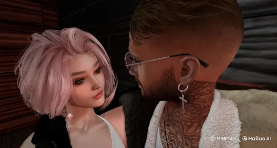 Intimate Moment of Two Individuals in Cozy Setting – AI Generated Video | Hailuo AI