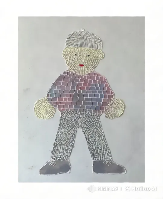 Mosaic Artwork of a Child: Captivating Craftsmanship – AI Generated Video | Hailuo AI