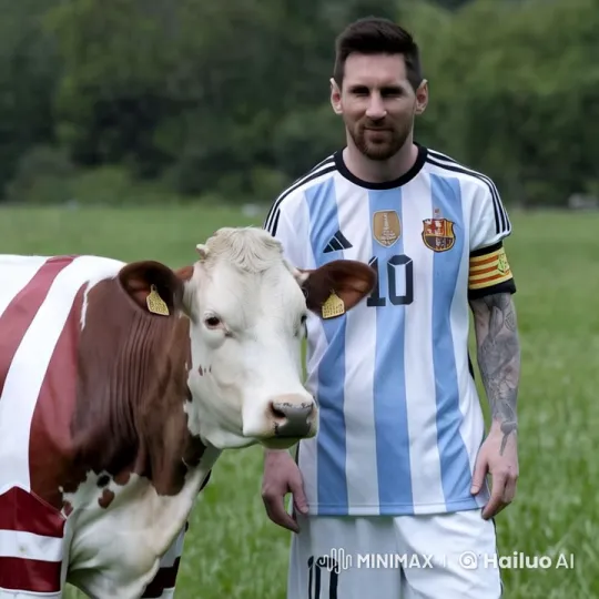 Man Milking Cow in Pastoral Landscape – AI Generated Video | Hailuo AI