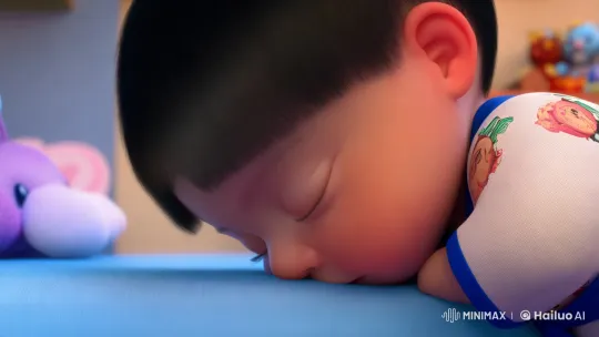 Baby's Joyful Kung Fu Dance in Cozy Nursery – AI Generated Video | Hailuo AI