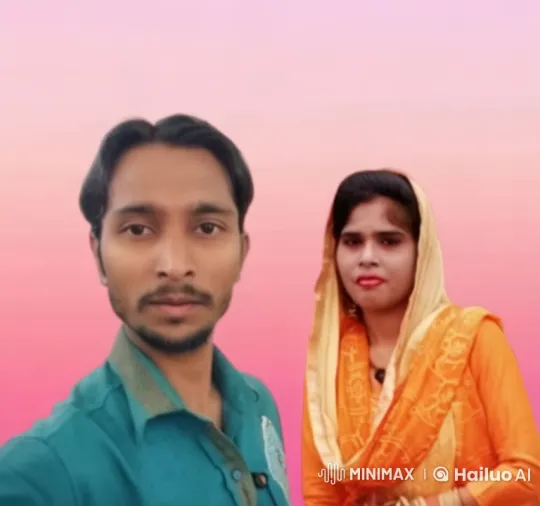 Live2D Animation: Couple Showcasing Traditional Attire – AI Generated Video | Hailuo AI