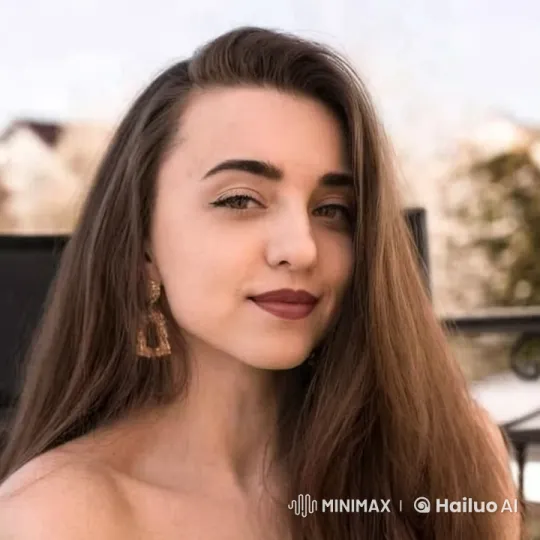 Woman Showcases New Lingerie with Grace in Outdoor Setting – AI Generated Video | Hailuo AI