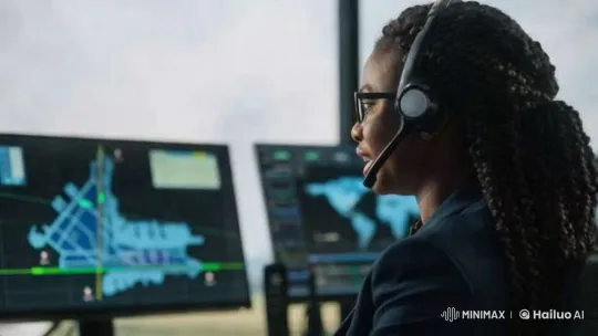 Flight Dispatch Center: Navigating Emergencies and Delays – AI Generated Video | Hailuo AI