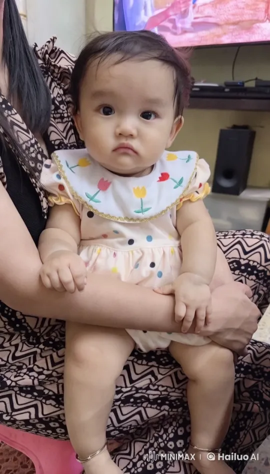 Baby Dancing with Joyful Energy in Colorful Outfit – AI Generated Video | Hailuo AI