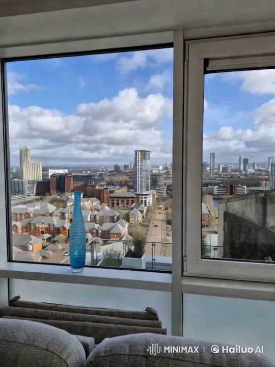 Modern Apartment View: Cityscape and Sky – AI Generated Video | Hailuo AI