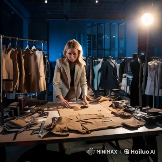 Artisan at Work: High-End Fashion Design in 8K Detail – AI Generated Video | Hailuo AI