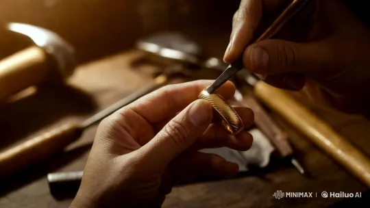 Artisan's Craft: Master Goldsmith at Work – AI Generated Video | Hailuo AI