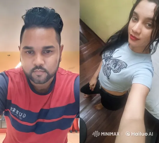 Couple's Intimate Kiss in Seamless Blend Setting – AI Generated Video | Hailuo AI