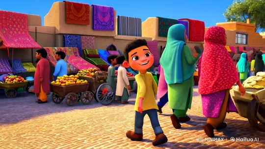 Boy's Kindness Transforms Town in Sahiwal – AI Generated Video | Hailuo AI