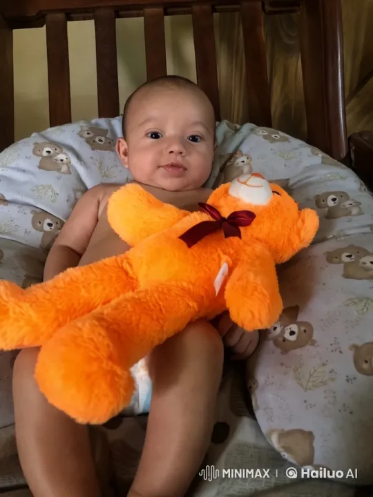 Baby Dances with Teddy, Mimics Kung Fu – AI Generated Video | Hailuo AI