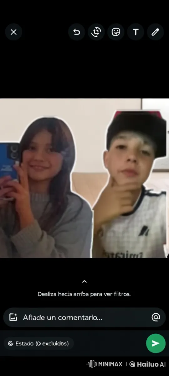 Boy and Girl Share Tender Moment in Live2D Animation – AI Generated Video | Hailuo AI