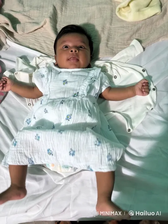 Baby Dancing in Cozy White Bedroom – AI Generated Video | Hailuo AI