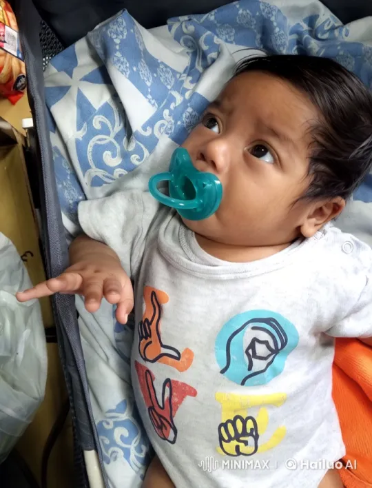 Baby Dancing with Enthusiasm in Stroller – AI Generated Video | Hailuo AI