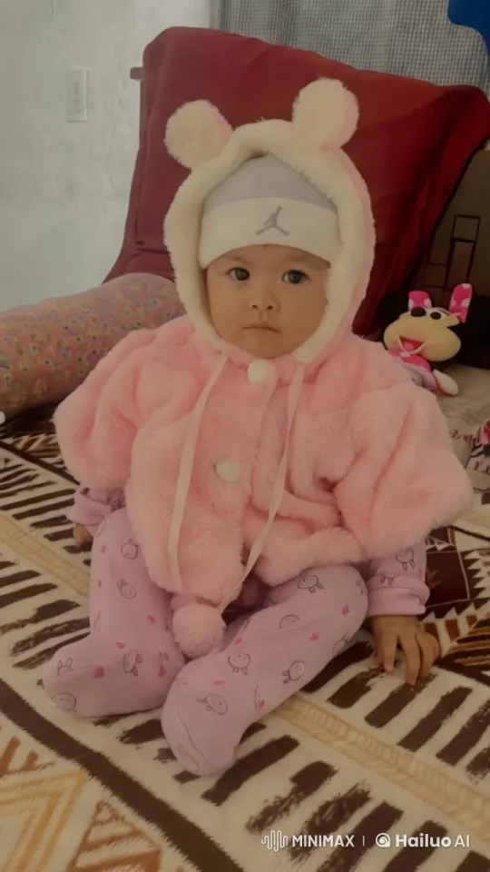 Child in Fluffy Bear Outfit Plays Kung Fu and Dances – AI Generated Video | Hailuo AI
