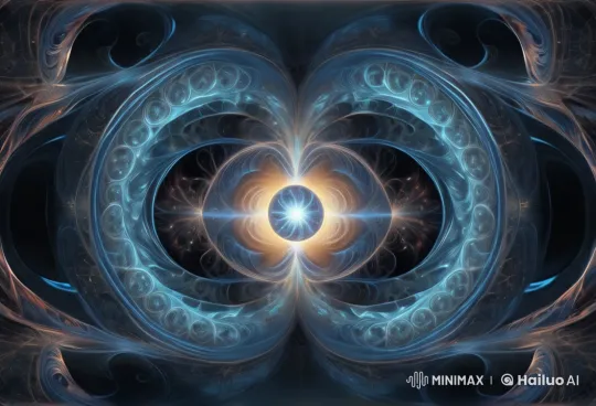 Mesmerizing Fractal Journey with Radiant Orb – AI Generated Video | Hailuo AI
