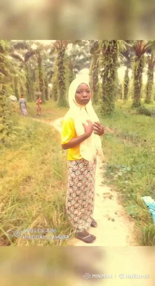 Woman in Yellow on Path in Lush Plantation – AI Generated Video | Hailuo AI