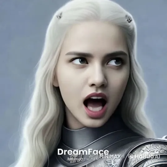 Regal Figure in Ornate Armor with Flowing Hair – AI Generated Video | Hailuo AI