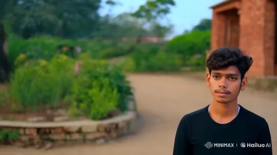 Romantic Encounter in Rustic Setting with Passionate Kiss – AI Generated Video | Hailuo AI
