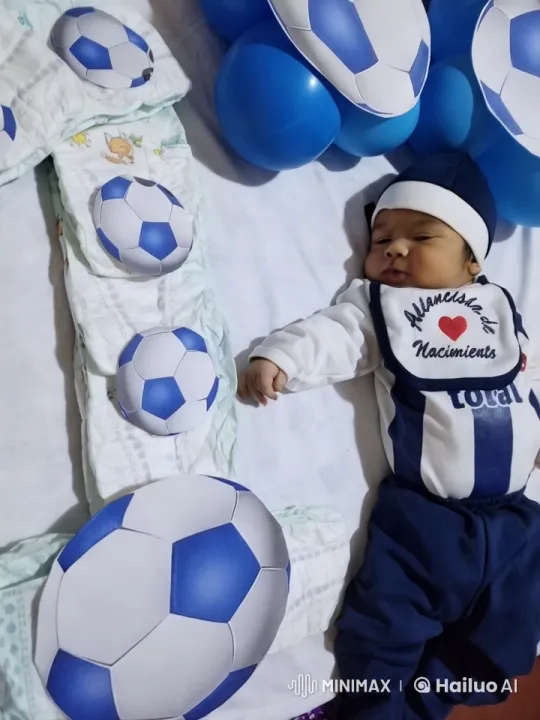 Baby Dancing in Soccer-Themed Outfit – AI Generated Video | Hailuo AI