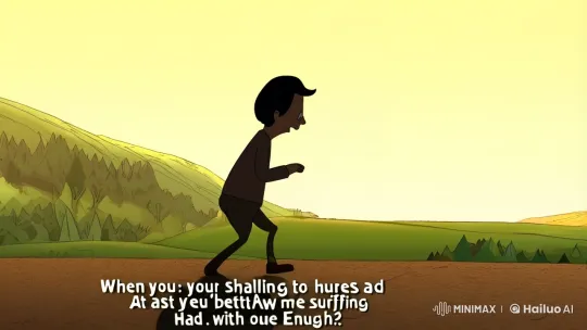 Title: Shadow's Protest Against Tireless Journey – AI Generated Video | Hailuo AI