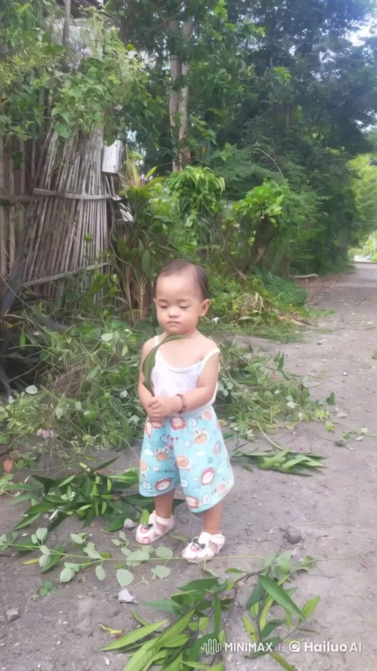 Child Enacts Joyful Kungfu in Lush Nature – AI Generated Video | Hailuo AI
