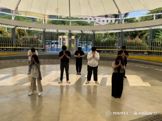 Kungfu Practitioners Perform Under Canopy – AI Generated Video | Hailuo AI