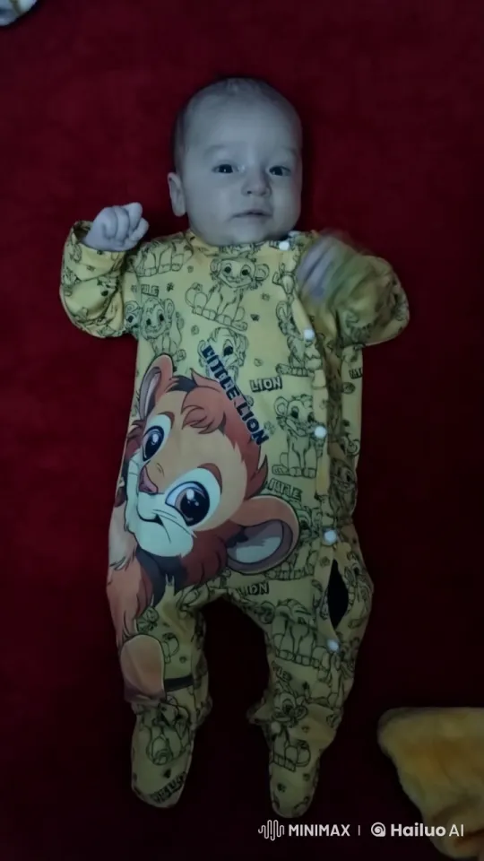 Baby Dances in 'Little Lion' Onesie – AI Generated Video | Hailuo AI