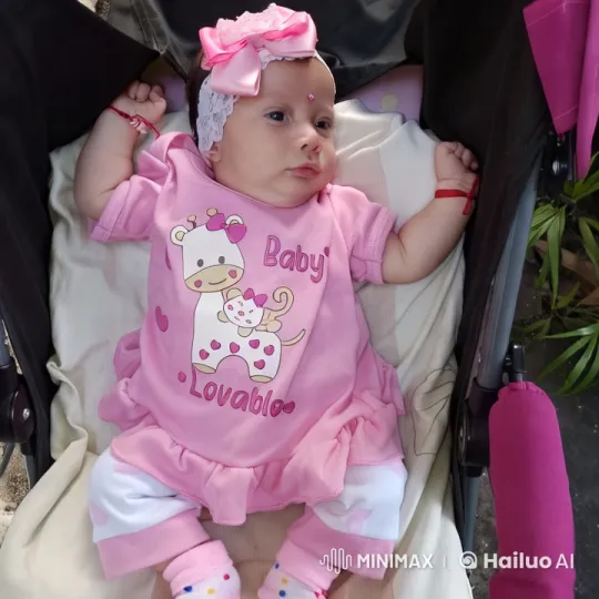 Baby Lovable Dances Joyfully in Colorful Stroller – AI Generated Video | Hailuo AI