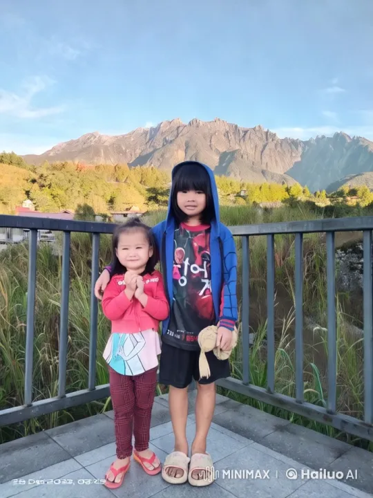 Children Perform Kungfu in Scenic Mountain Setting – AI Generated Video | Hailuo AI