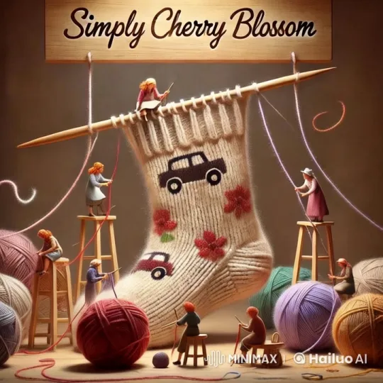 Tiny Women Knit Giant Sock in Charming Animation – AI Generated Video | Hailuo AI