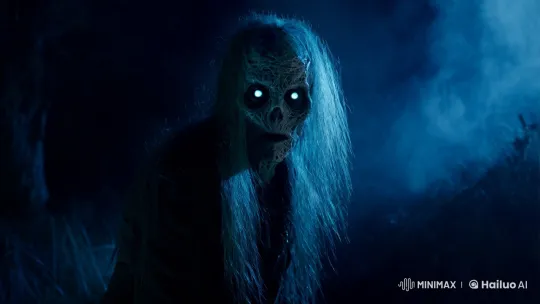 Haunting Encounter with a Terrifying Figure – AI Generated Video | Hailuo AI