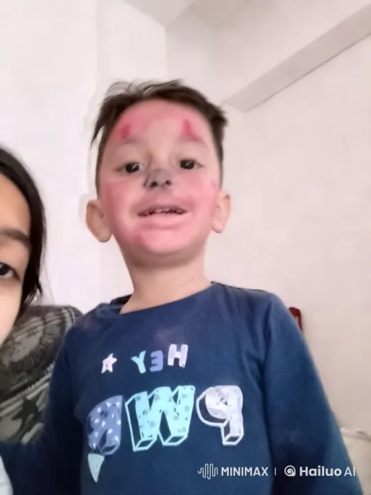 Child's Joyful Jumping in Minimalistic Setting – AI Generated Video | Hailuo AI