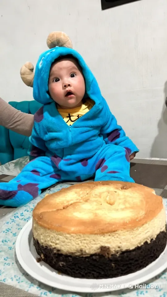 Child Enjoys Cake, Dances, and Practices Kung Fu – AI Generated Video | Hailuo AI