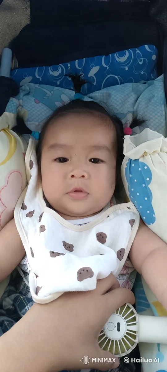 Baby's Joyful Kung Fu Dance in Stroller – AI Generated Video | Hailuo AI