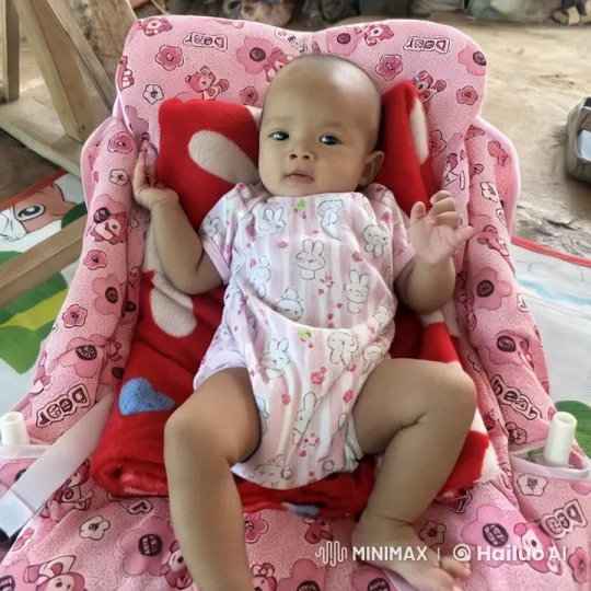 Baby Dancing and Punching in Cozy Home Setting – AI Generated Video | Hailuo AI