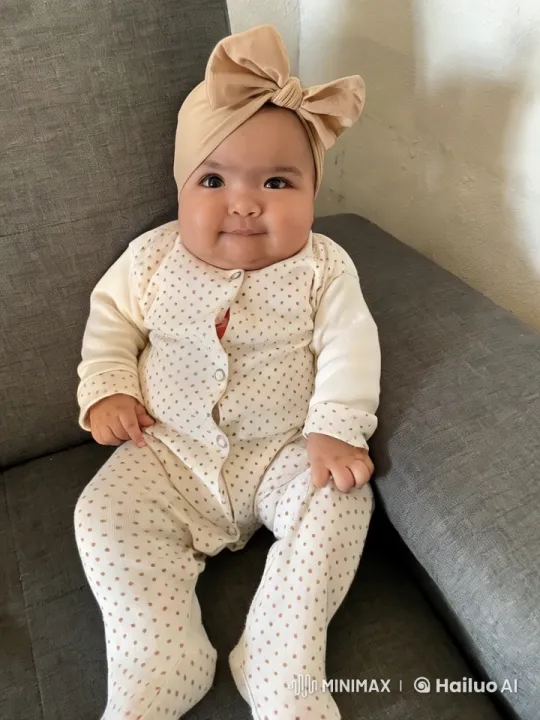 Baby Dancing on Couch in Cozy Setting – AI Generated Video | Hailuo AI