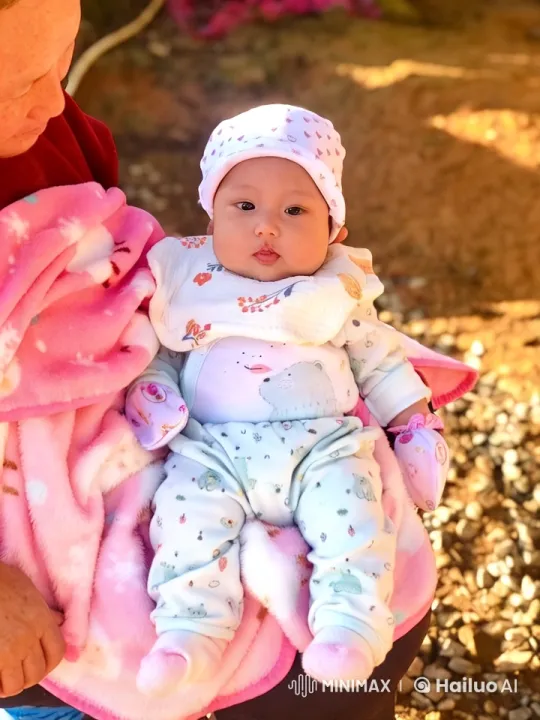 Baby Dancing Joyfully in Sunlit Outdoor Setting – AI Generated Video | Hailuo AI