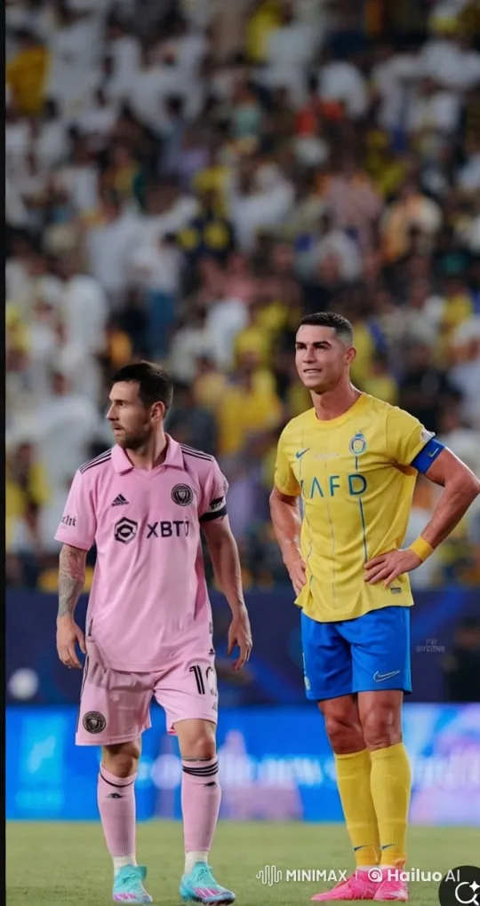 Legends Unite: Messi and Ronaldo's Final Dance – AI Generated Video | Hailuo AI