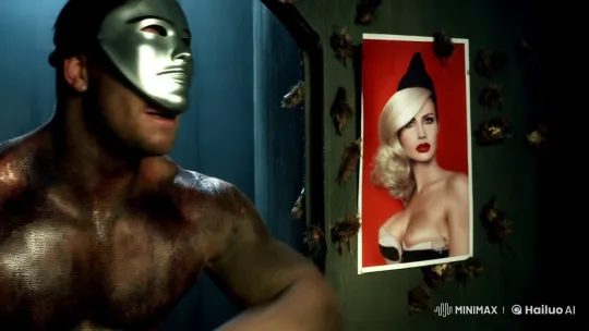 Inmate Transforms into Glamorous Woman in Prison Cell – AI Generated Video | Hailuo AI