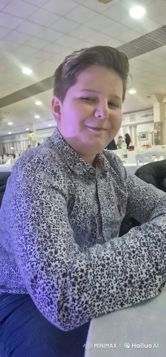 Elegant Banquet Hall Setting with Relaxed Young Man – AI Generated Video | Hailuo AI
