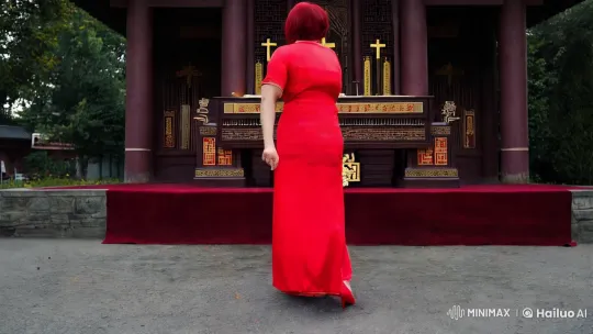 Possessed Chinese Woman: A Terrifying Fusion of Beauty and Horror – AI Generated Video | Hailuo AI