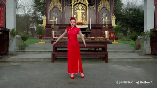 Possessed Chinese Woman Transforms into a Terrifying Figure – AI Generated Video | Hailuo AI