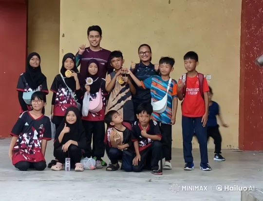 Children and Young Adult Celebrate with Kungfu Kick – AI Generated Video | Hailuo AI