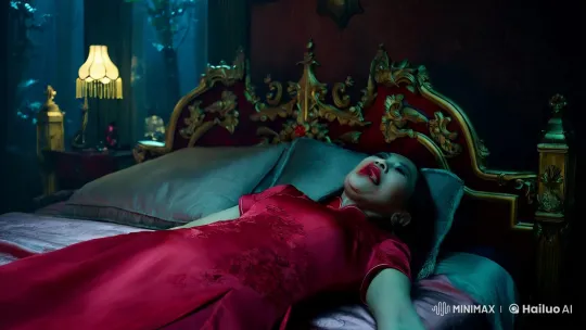 Chinese Woman Possessed in Gothic Horror Scene – AI Generated Video | Hailuo AI