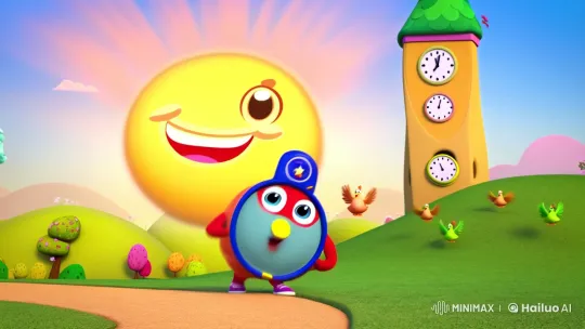 Rocky the Clock: Educational Cartoon Adventure – AI Generated Video | Hailuo AI